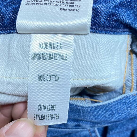 Wilfred X Citizens Of Humanity Liv Straight Step Raw Hem Jeans Women's 30 - Picture 8 of 12